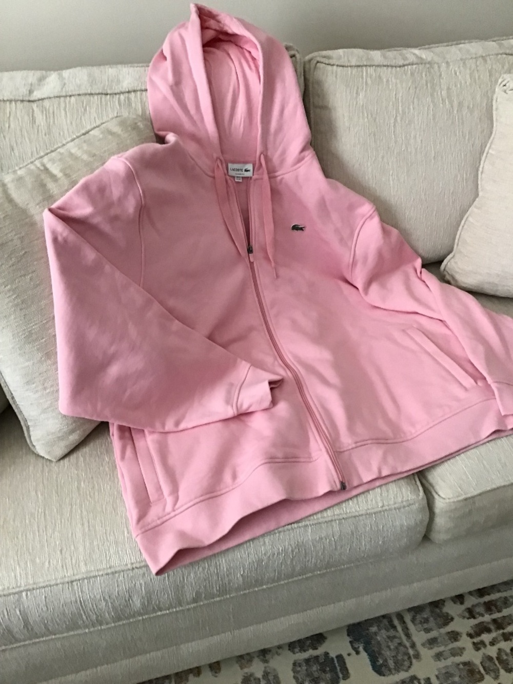 LACOSTE FULL ZIP HOODIE MENS - Picture 10 of 16